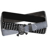 Streetwear Skull Diamond Belt