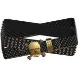 Streetwear Skull Diamond Belt