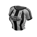 Striped Sporty Tee (White Black)