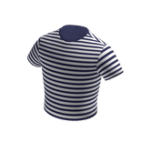 Striped T-shirt : Navy