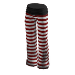 Stripped Sweapant Pajamas (Red&White)