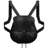 Studded Satchel Backpack