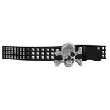 Studded Skull Belt
