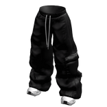 Stylish Black Baggy Tracksuits