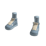 Stylish Blue Anime Shoes