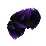 Stylish Boy Hair (Black to Purple)