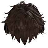 Stylish Brown Hair w Headphones 