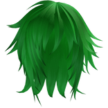 Stylish Emo Scene Hair (Green)