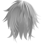 Stylish Emo Scene Hair (White)