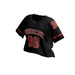 Stylish Jersey (Black Red)