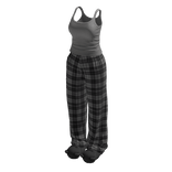 Stylish Pyjama Set w Bear Slippers