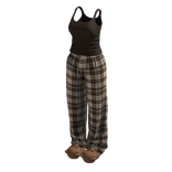 Stylish Pyjama Set w Bear Slippers