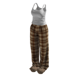 Stylish Pyjama Set w Bear Slippers