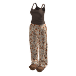 Stylish Pyjama Set w Bear Slippers