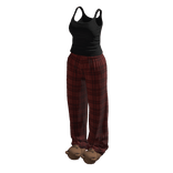 Stylish Pyjama Set w Bear Slippers