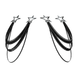 Stylish Star y2K Waist Suspender Black