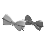 Stylish White Valentine Bows