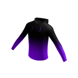 Sweatshirt Fade Black Purple Hoodie Halloween