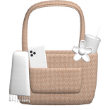 Summer Beach Bag in White