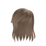 summer blond soft hair with cute bang