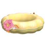 Summer Blue Floral Floatie