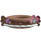 ♡ Summer Brown Axolotl Beach Floaty