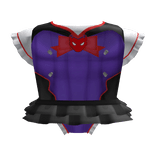 summer demon halloween bikini with skirt