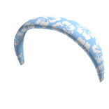 Summer Flower Blue Headband