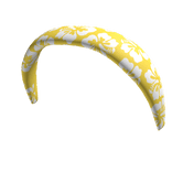 Summer Flower Yellow Headband