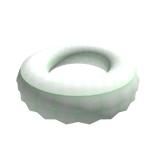 Summer Green Plaid Ruffled Floatie