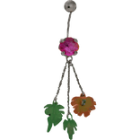 Summer Hibiscus Belly Piercing 