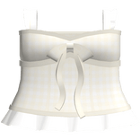 Summer Picnic Dress With Bow (yellow)