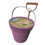 Summer Pink Beach Bucket