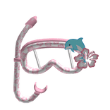 Summer Pink Flower Goggles