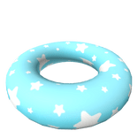 Summer Star Floatie in Blue