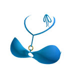 Summer Swimsuit Top Blue ♥