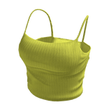 summer yellow cute camisole tank top