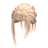 Super Cute Low Bun (Blonde)