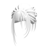 Super Cute Low Bun (White)