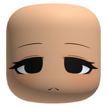 Super Cute Sad Face - Light