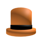 super orange top hat