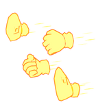 Super Sonic 2 Energy Fist Barrage