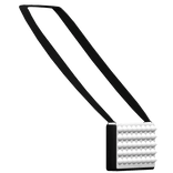 superspike dj messenger bag black white