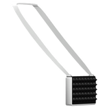 superspike dj messenger bag white black