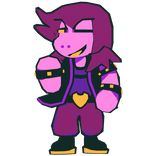 Susie (Dark World) Shoulder Pal - DELTARUNE
