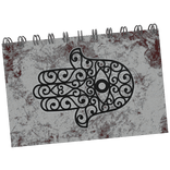 suspicious looking grunge bloody journal (white)