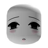 Сute blush tired face