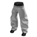 White Sweatpants w/ Boots