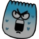 sweating nervous emoji