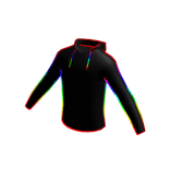 🌈 Sweatshirt Black Cartoony Rainbow Hoodie